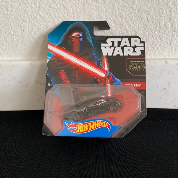 2014 Mattel Hot Wheels Disney Star Wars Kylo Ren Car - Picture 1 of 10